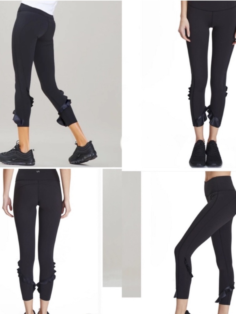 Urban Savage ruffle athleisure in black size Small - Picture 3 of 5